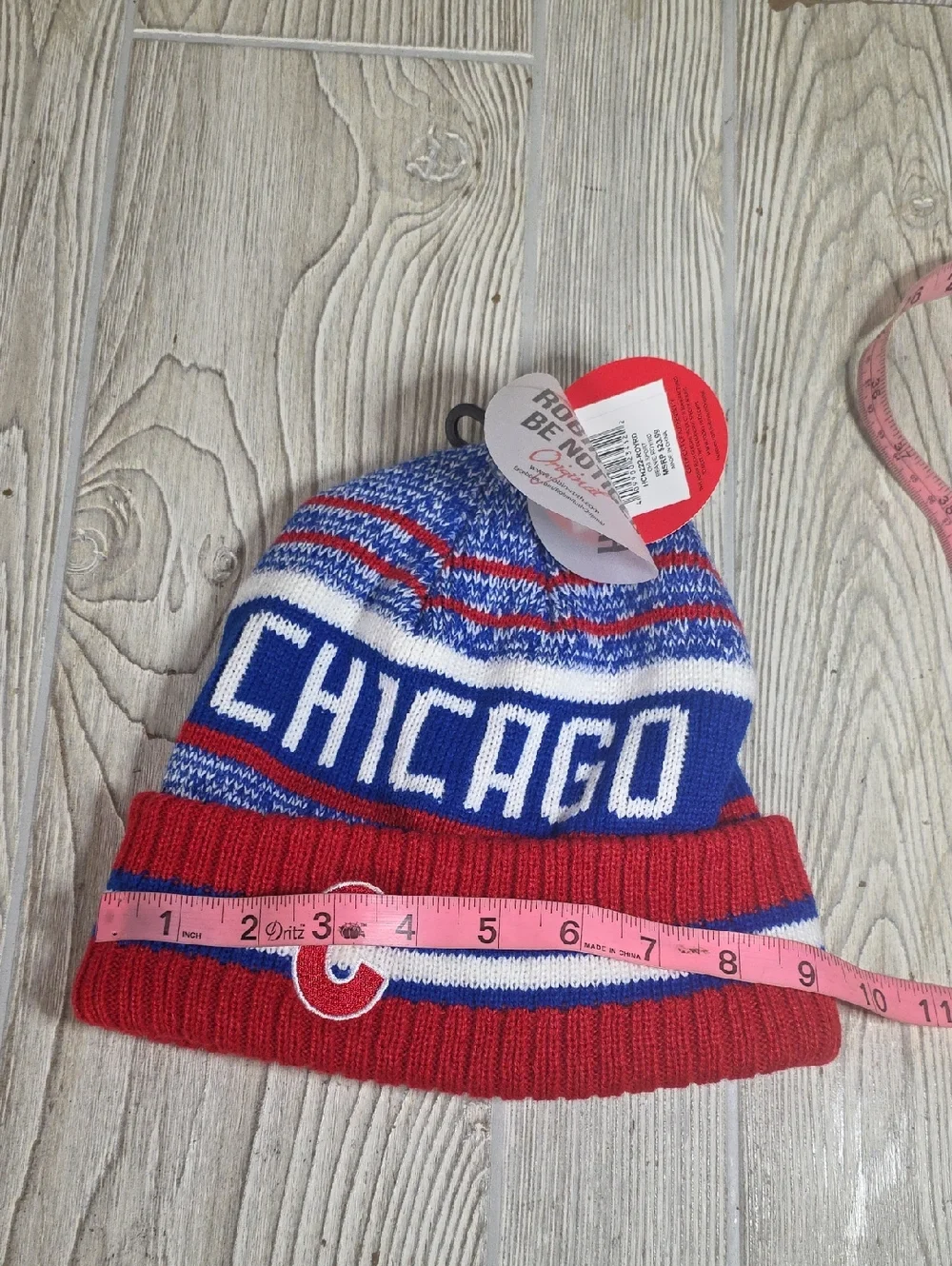 Robin Ruth Chicago Cubs MLB Knit Beanie Winter Hat NWT